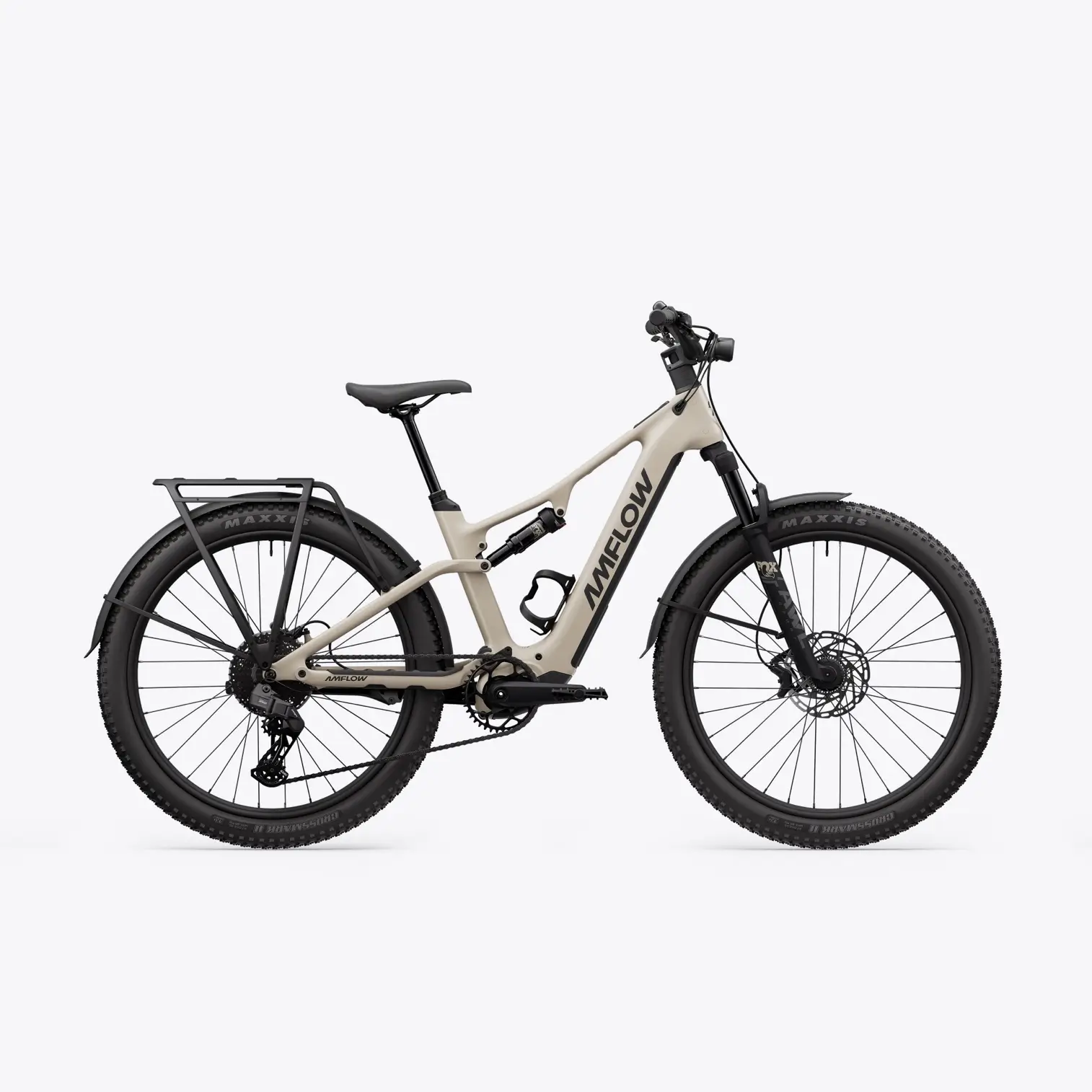Amflow TL Carbon 800Wh 2027 Electric Bike in Silica Beige