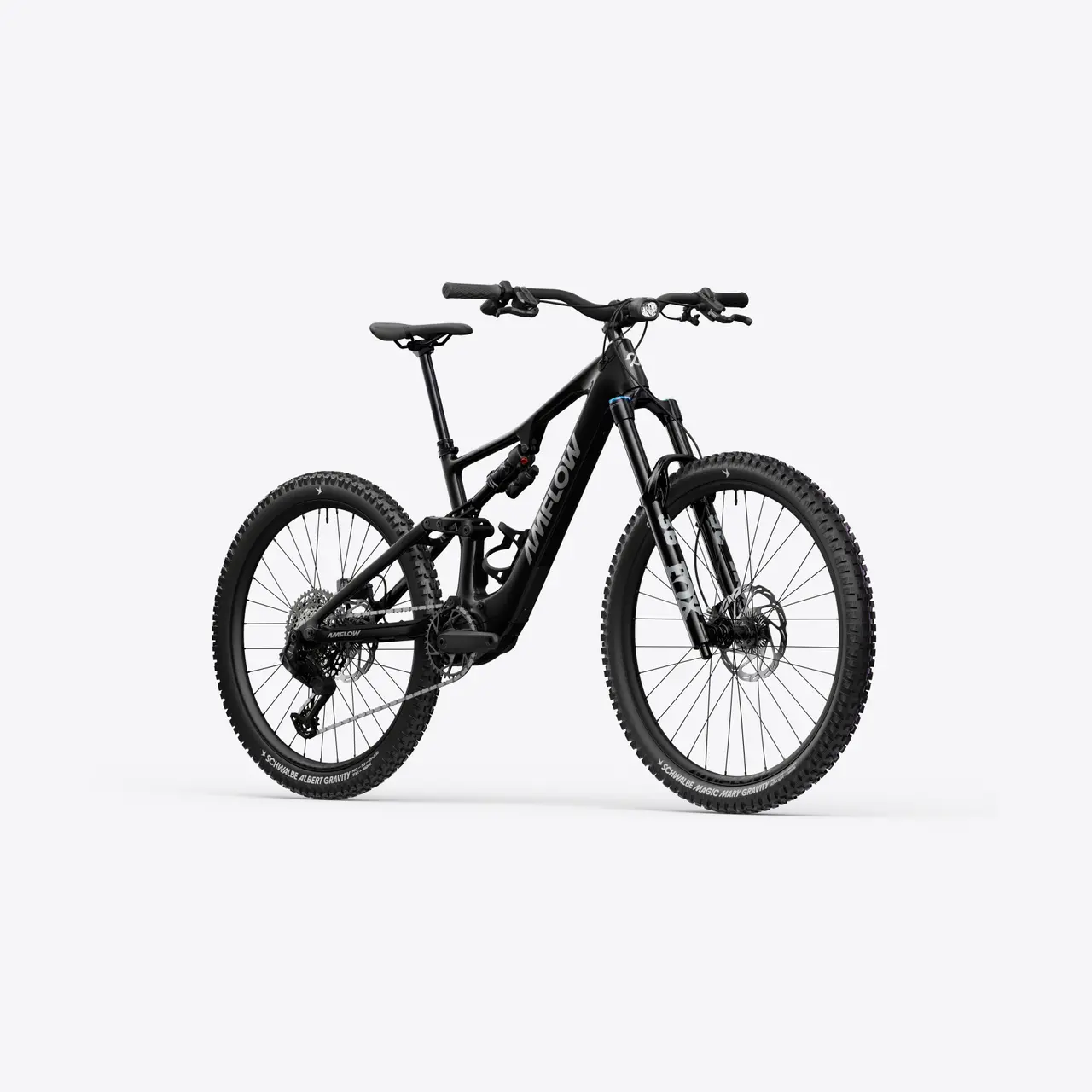 Amflow PX Carbon 700Wh electric mountain bike Phantom Black